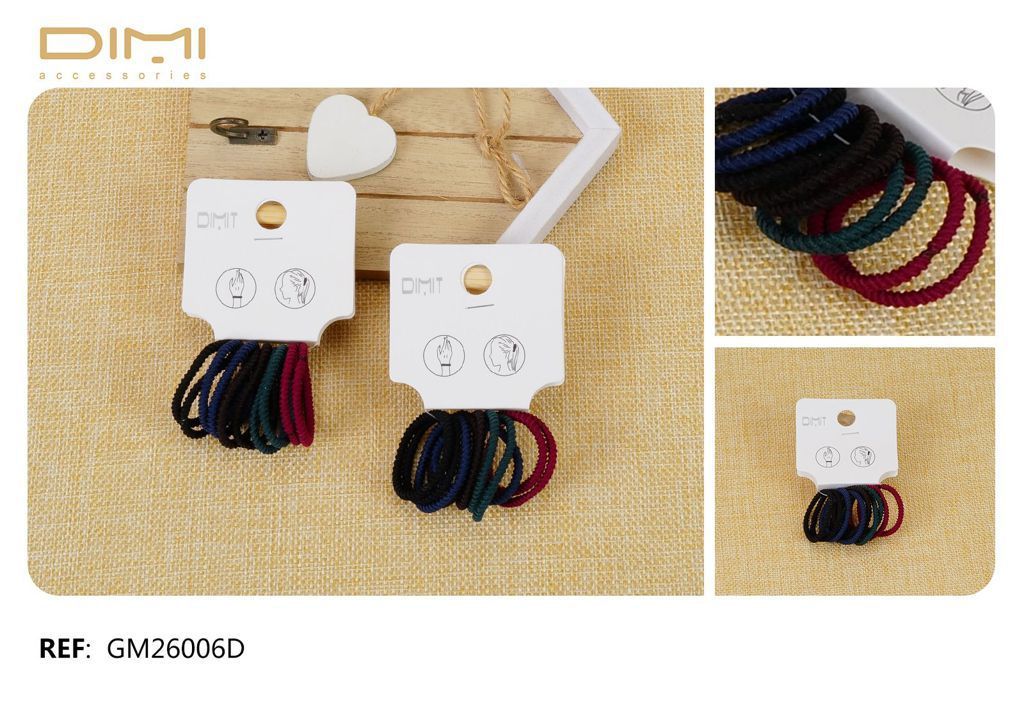 Gomas 3cm 24 u - Accesorios para peinados infantiles