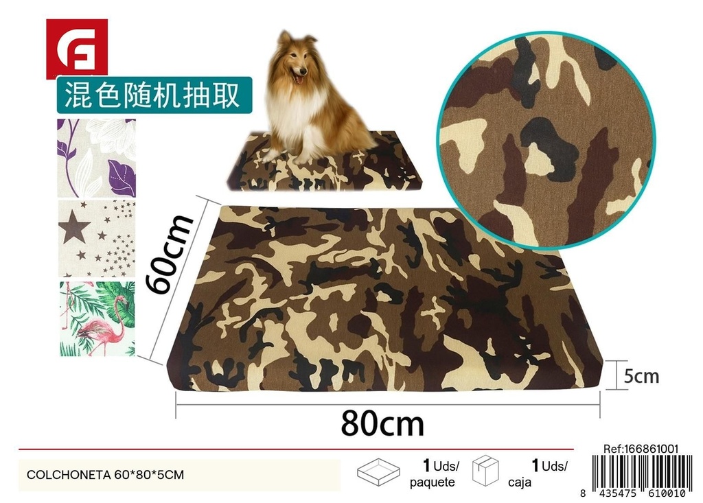 Colchoneta para perro 60X80X5CM - Camas para mascotas