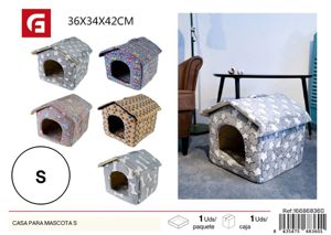 Casa para mascotas tamaño S - Refugio y hogar para animales