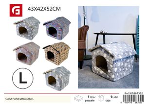 Casa para mascotas tamaño L - Refugio y hogar para animales