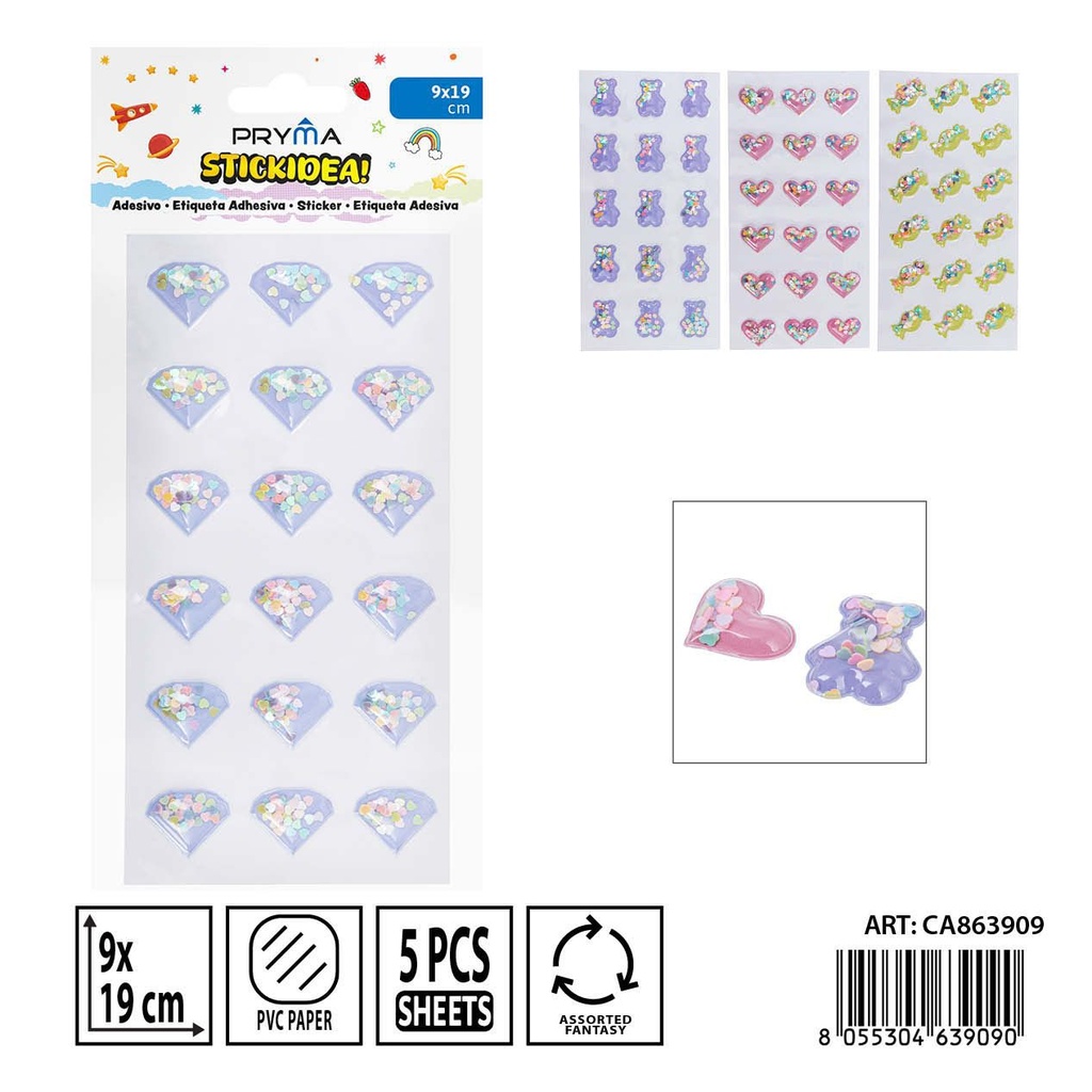 Etiqueta adhesiva 9x19cm - Material de oficina y etiquetado