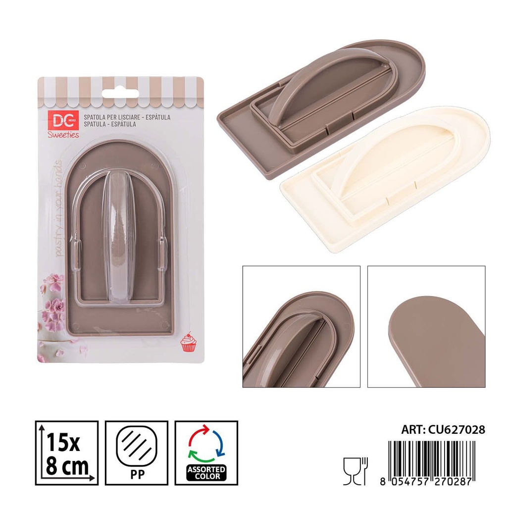 Espátula alisadora 15x8 cm - Herramientas de repostería