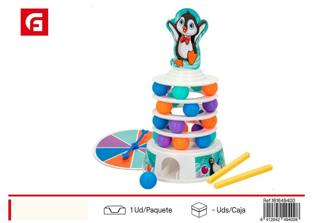 Juego de pingüinos esquiadores CB Games - Juguetes de mesa