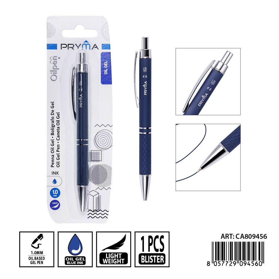 Bolígrafo de gel 1 mm azul - Herramientas de escritura PRYMA