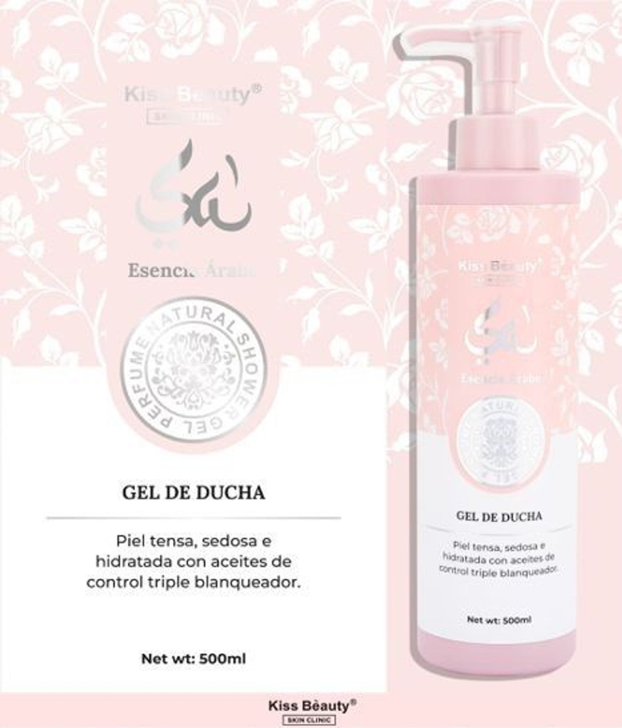 Gel de ducha con esencia árabe K.BEAUTY 500ml - Cuidado de la piel y tratamientos