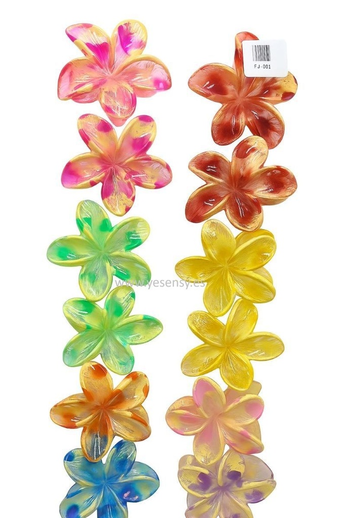 Pinza de pelo flor 12 unidades - Accesorios para el cabello