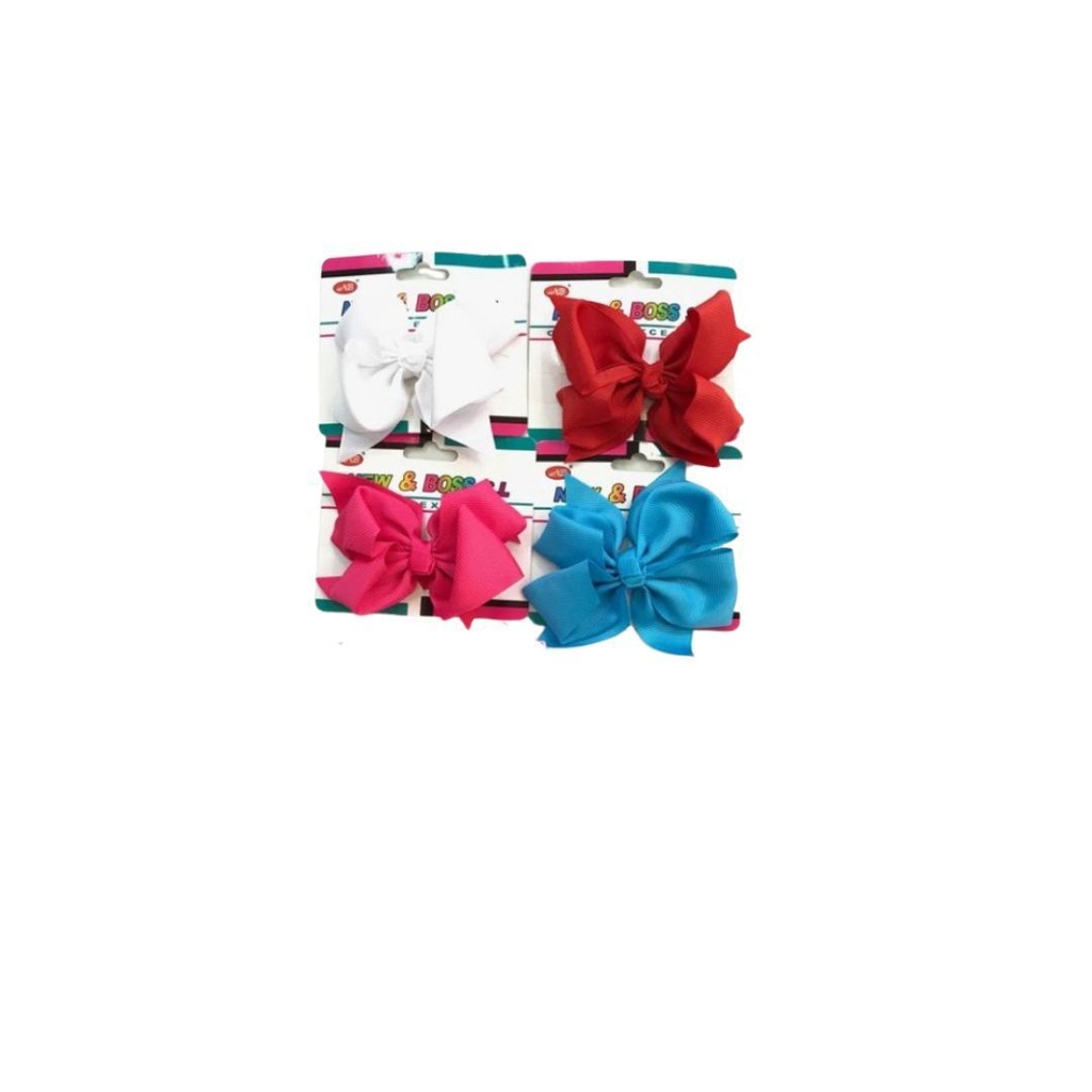 Pinza con lazo de 10.5 cm - Pack de 12 unidades para peinados creativos