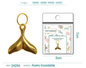 Charm de Acero Dorado Chapado en Oro 14K - Accesorios de lujo y joyería de calidad