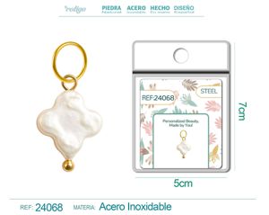 Charm de Acero Dorado Chapado en Oro 14K - Accesorios de lujo y joyería de calidad