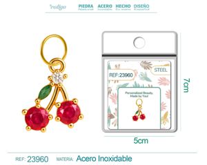 Charm de Cobre Chapado en Oro 14K con circonita - Joyería elegante y personalizada