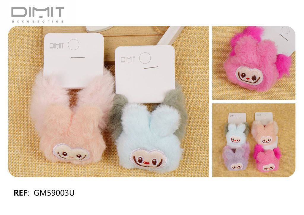 Coletero Peluche 12U - Accesorios para el cabello 