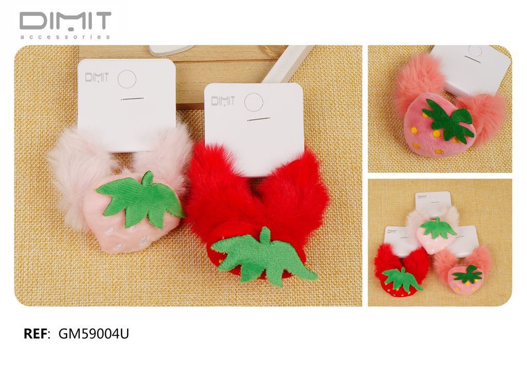 Coletero Peluche 12U - Accesorios para el cabello 