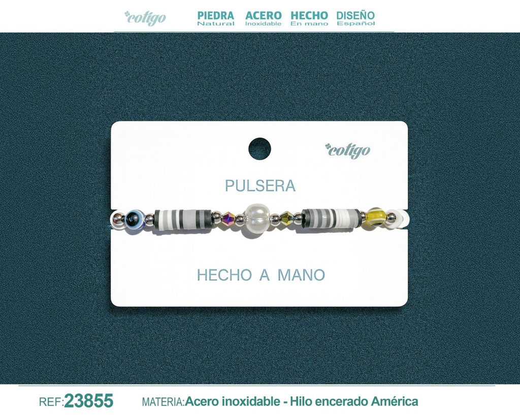 Pulsera de hilo hecha a mano - Accesorios de moda artesanales