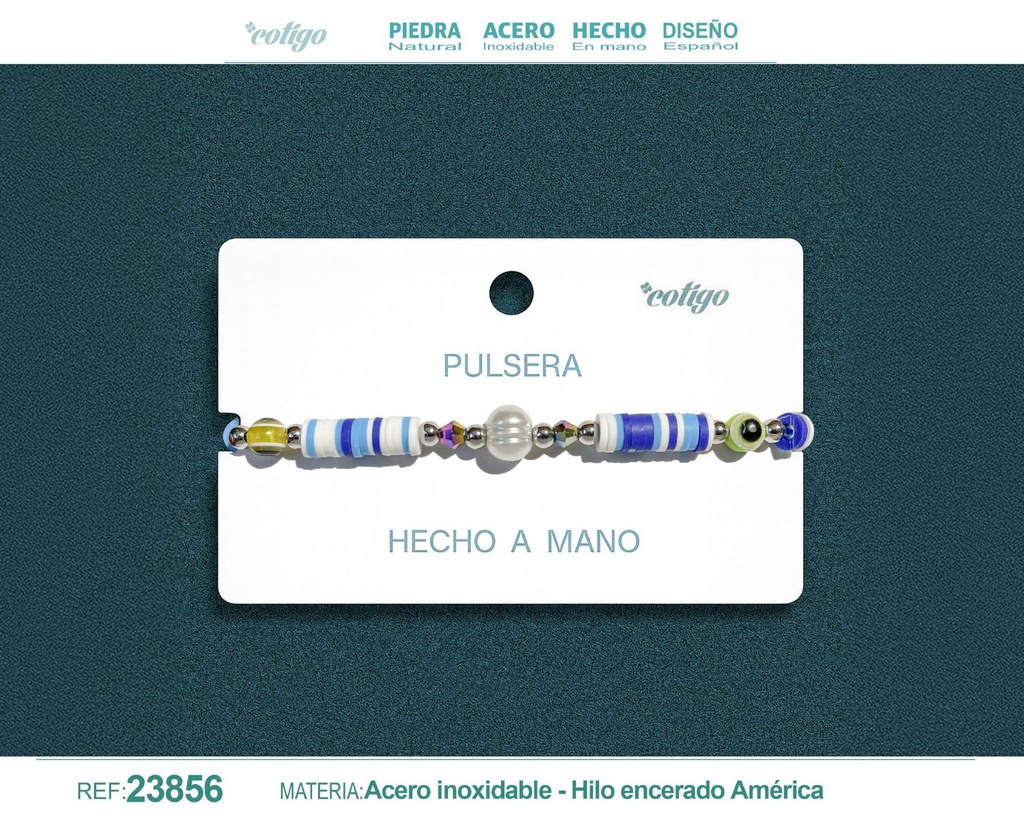 Pulsera de hilo hecha a mano - Accesorios de moda artesanales
