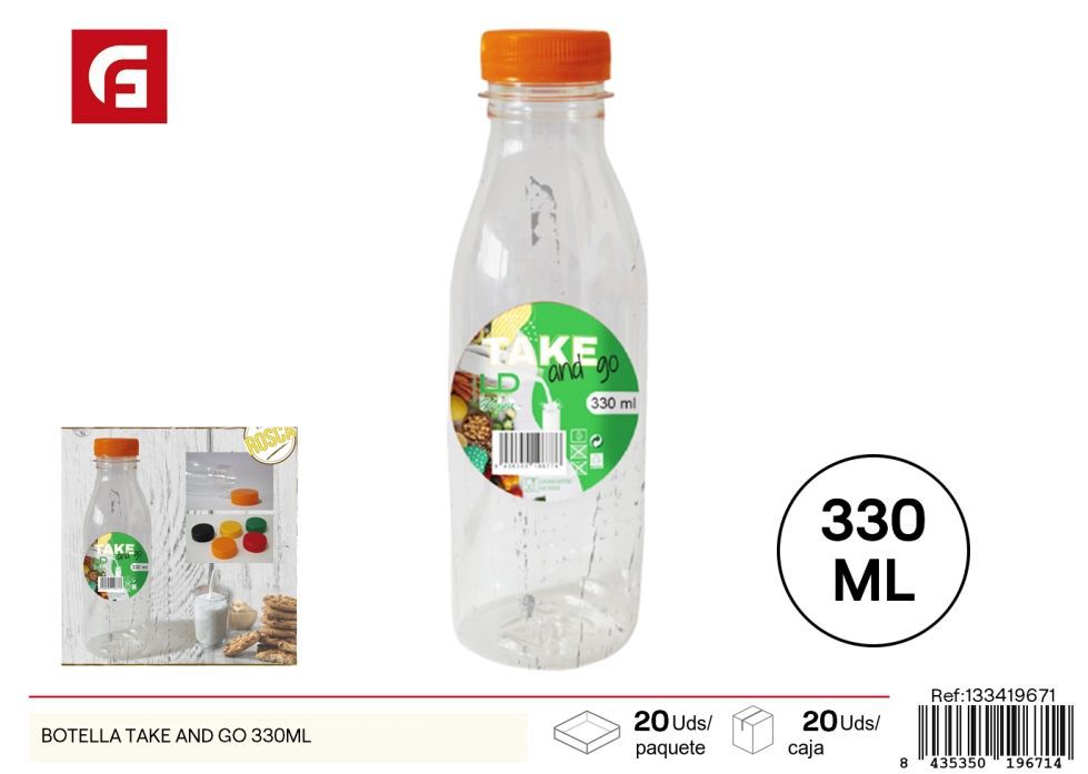Botella Take and Go 330ml - Plásticos de cocina