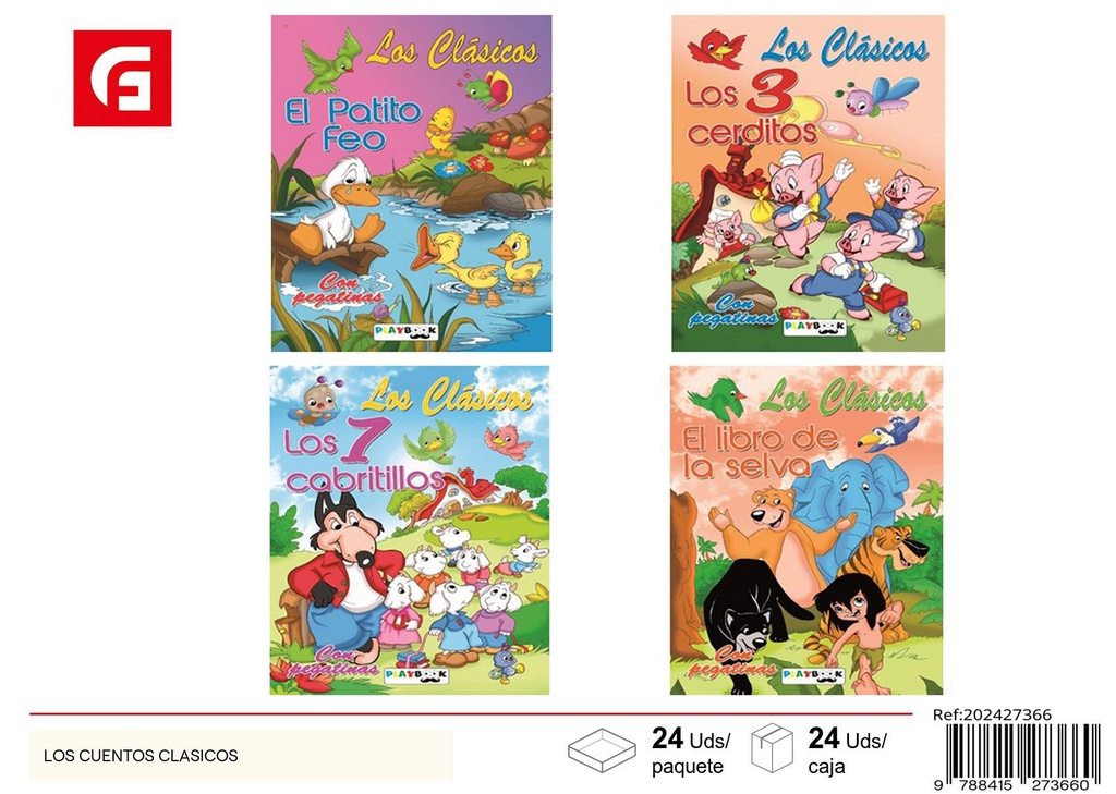 Libro "Los cuentos clásicos" - Material escolar y libros de cuentos