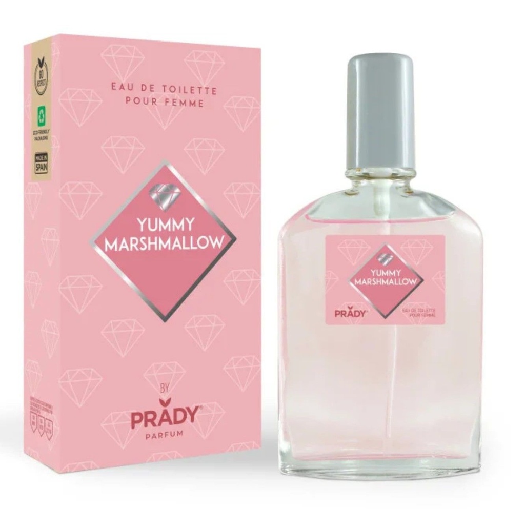 Colonia Yummy Marshmallow Prady - Fragancia dulce y divertida