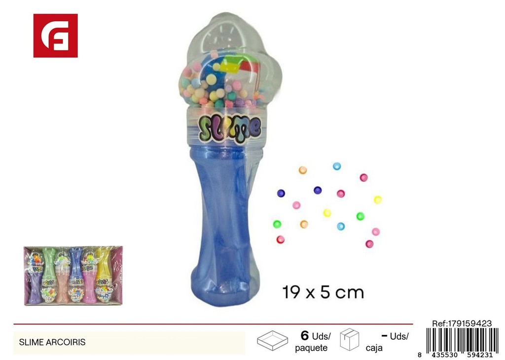 Juguete slime arcoiris - Juguetes