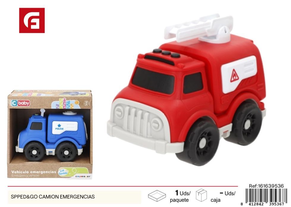 Camión de emergencias Speed&Go - Juguetes de vehículos