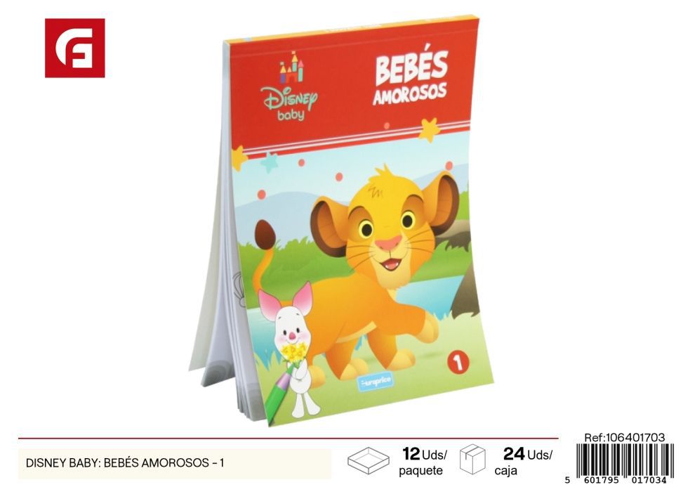 Disney Baby: Bebés Amorosos - 1 - Libros y cuentos infantiles