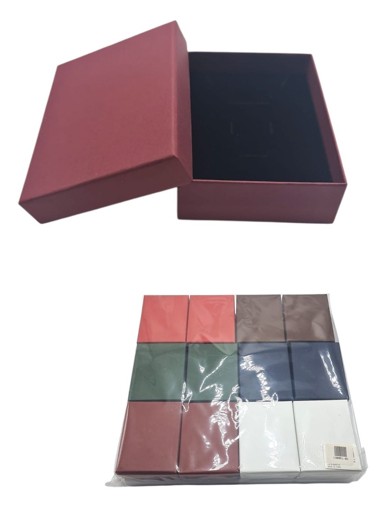 Cajitas de regalo 7x9cm R/neg. 24/u NS - Cajas de regalo