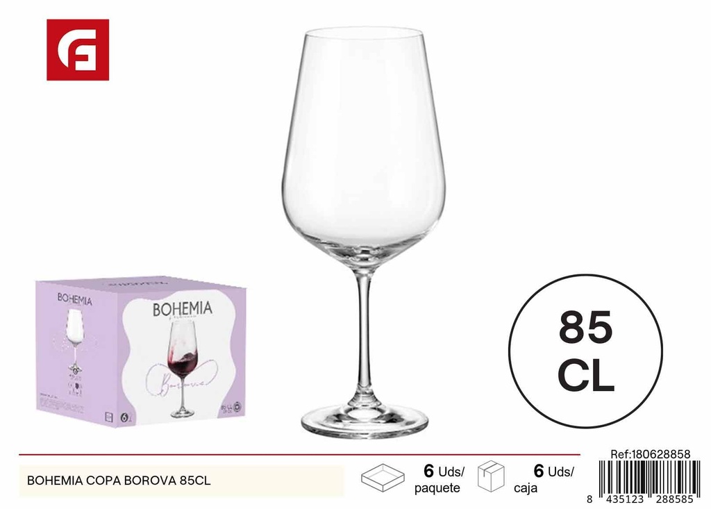 Copa Bohemia Borova de 85 cl - Copas de vidrio para bebidas