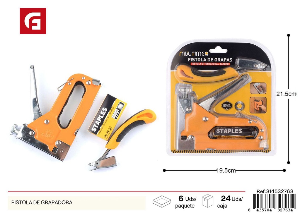 Pistola de grapadora - Material de oficina y herramientas de encuadernación