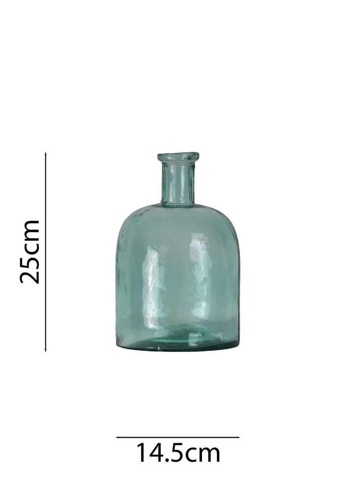 Botella de vidrio Marta 25H 15D - Maceteros y decoración para el hogar