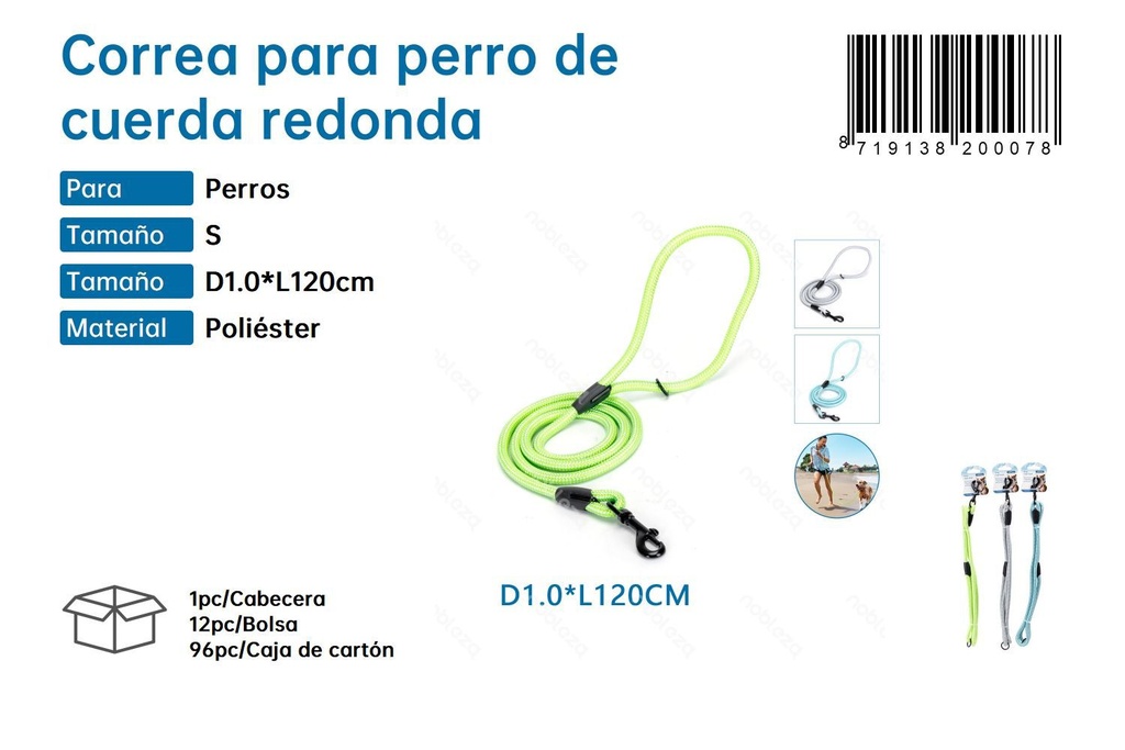 Correa para perro de cuerda redonda - Accesorios para mascotas