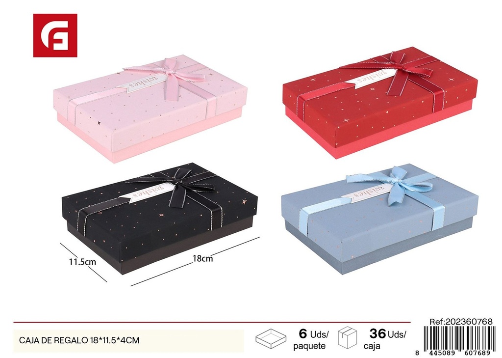 Caja de almacenamiento con 10 compartimentos 18x11.5x4 cm 