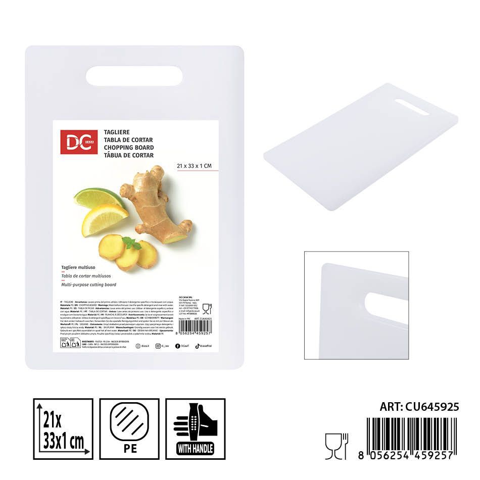 Tabla de cortar PE 21x33x1cm - Utensilios de cocina y accesorios