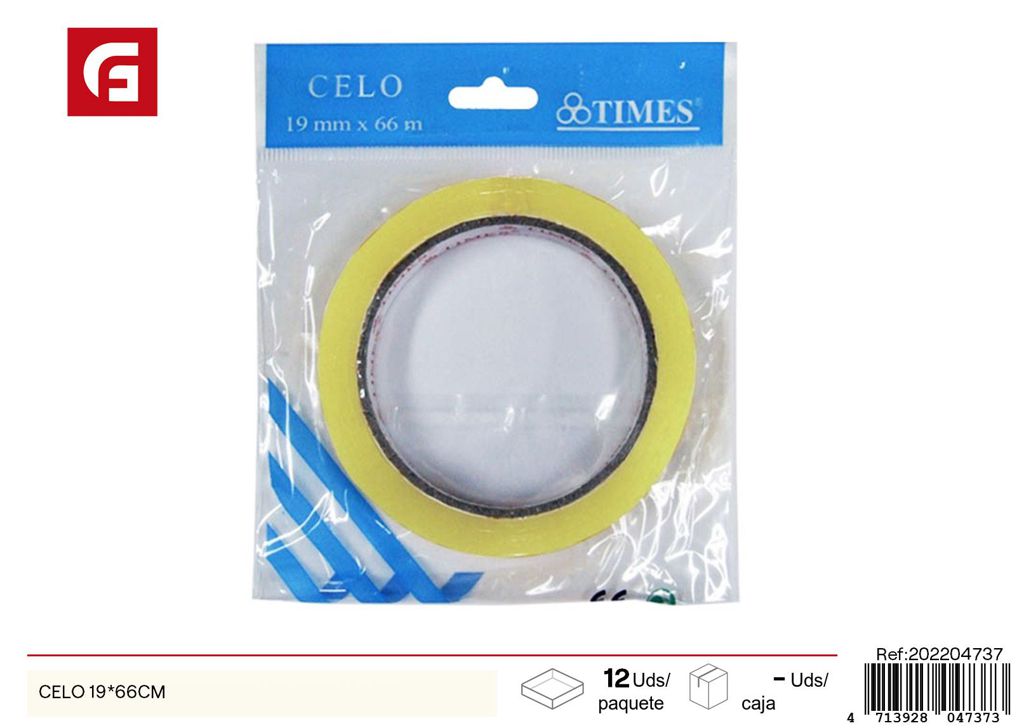 Celo transparente 19*66cm - Herramientas de ferretería