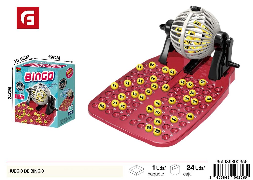 Juego de bingo - Actividades familiares y diversión