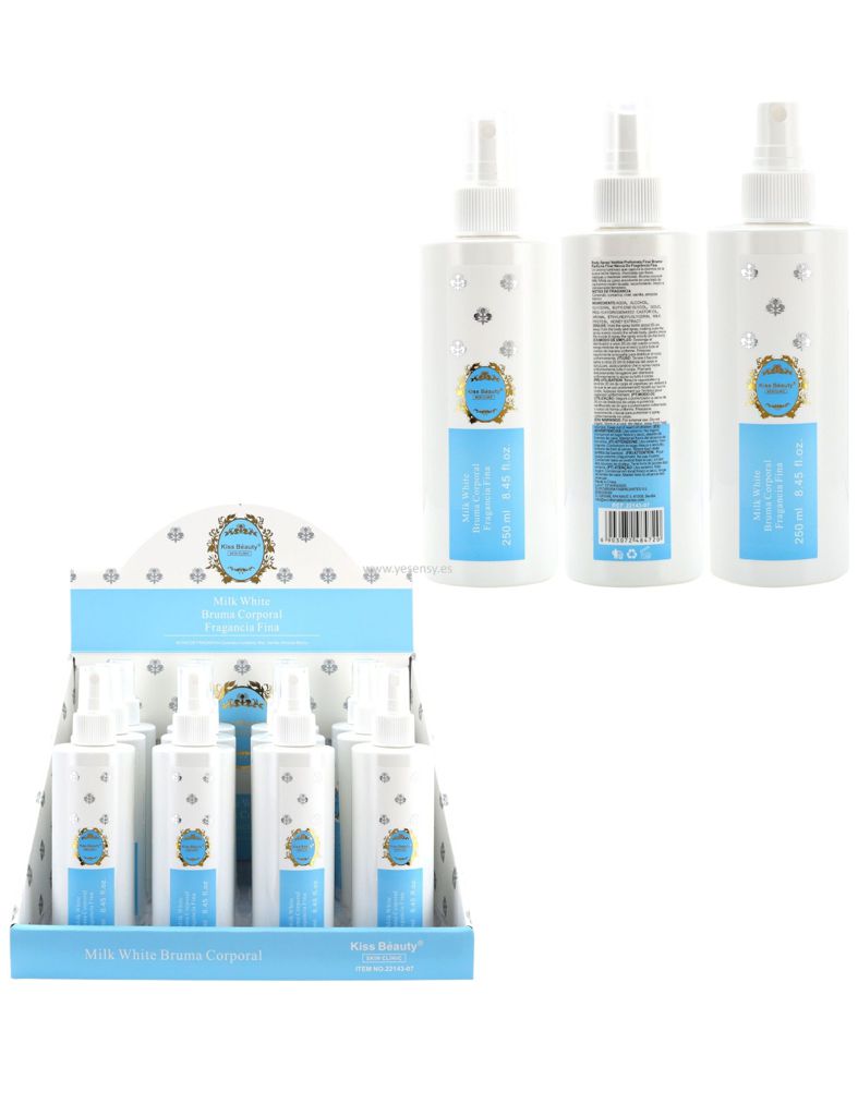 Bruma corporal Milk White 250 ml - Otras fragancias