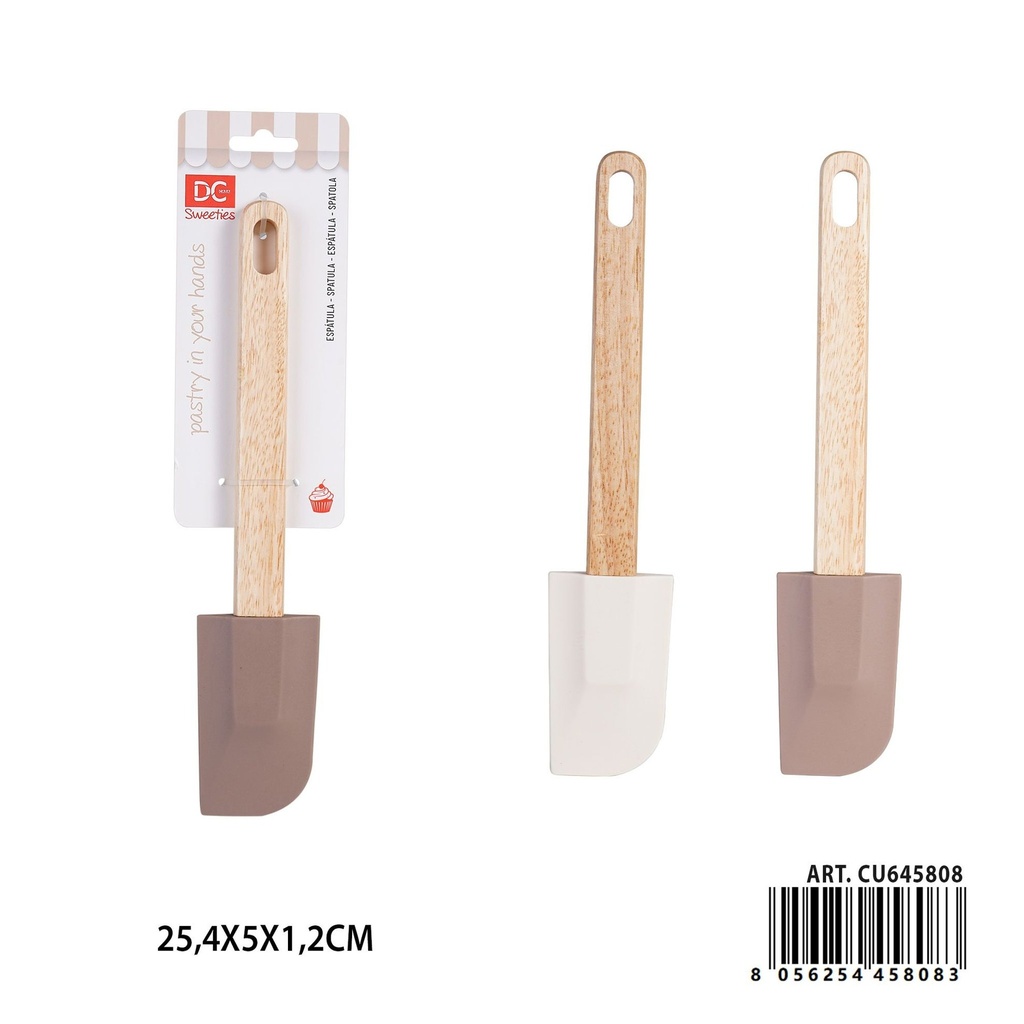 Espátula de silicona 25.4x5x1.2cm - Utensilios de cocina y accesorios