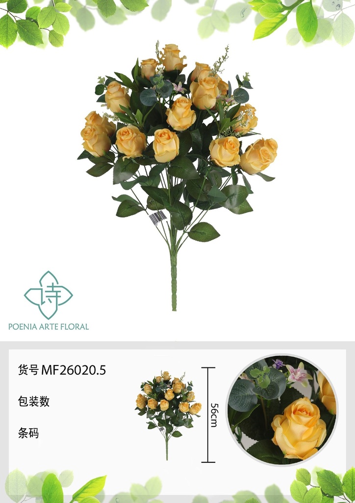Ramo de flores artificiales MF26020.5 (8435588807451)