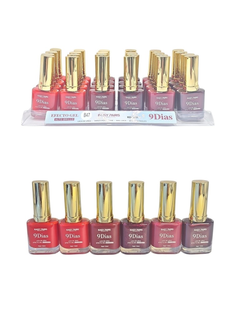 Laca de uñas 9 días (estuche de 24) - Cosméticos de uñas