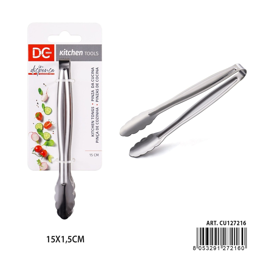 Pinza de cocina DC Casa 6 pulgadas 15x1.5 cm - Utensilios de cocina y herramientas culinarias