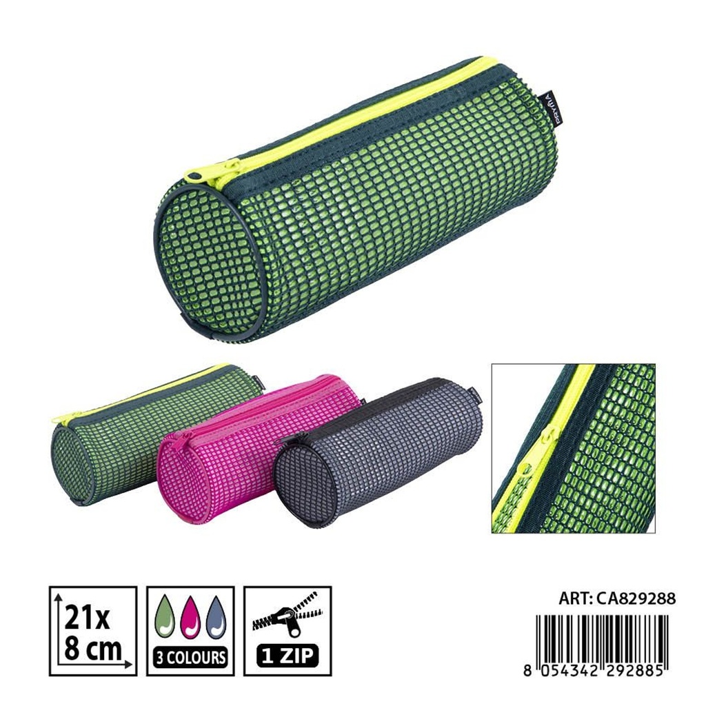 Estuche de lápiz grande doble red 21x8 cm - Accesorios de papelería y estuches