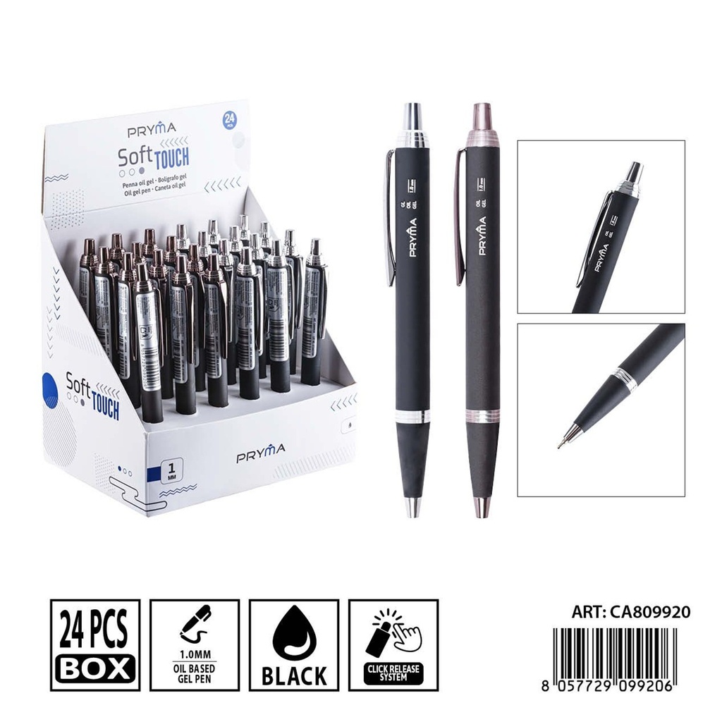 Bolígrafo de gel 1mm caja de presentación - Papelería de escritura