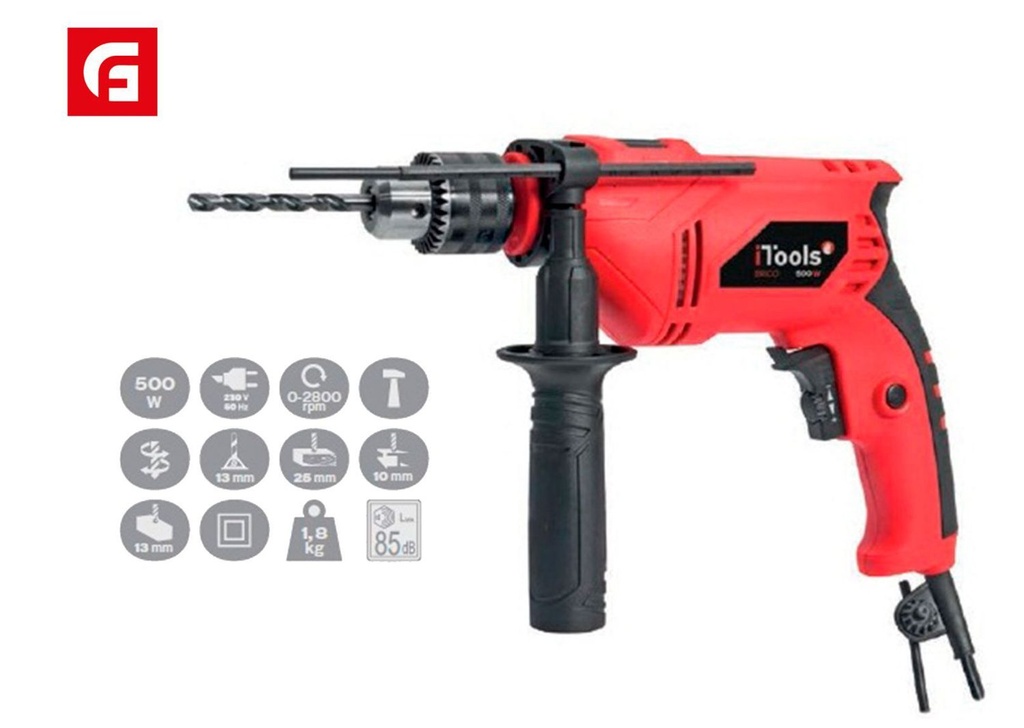 Taladro ITOOLS 500W - Herramientas Eléctricas