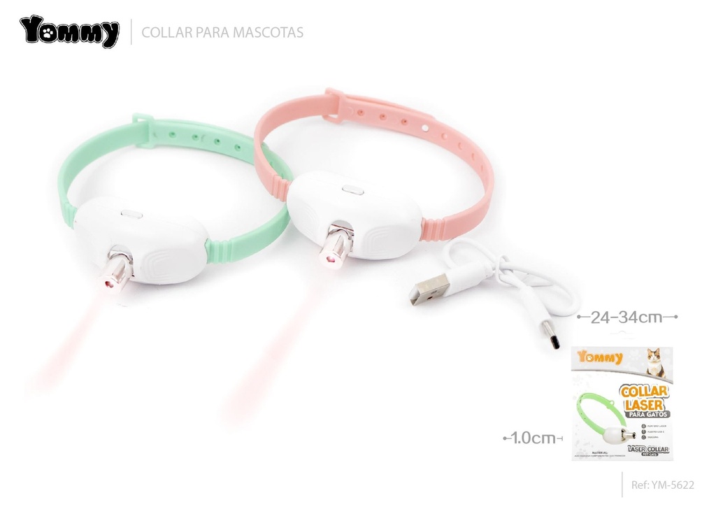Juguete de collar para gatos 1.0*24-34 cm - Accesorios y juguetes para gatos