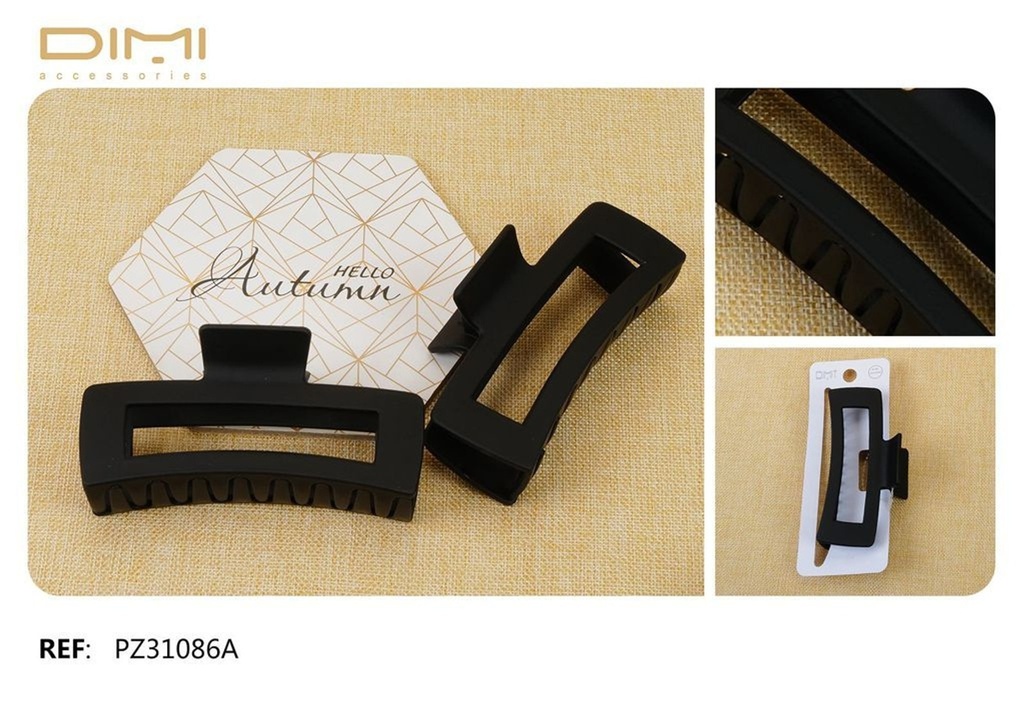 Pinza de pelo 12 cm 12/u PZ31086A - Accesorios de peinado