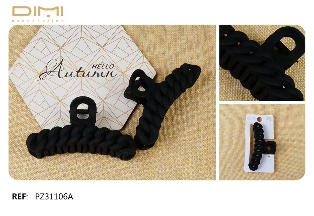 Pinza de pelo 11 cm 12/u PZ31106A - Accesorios de peinado