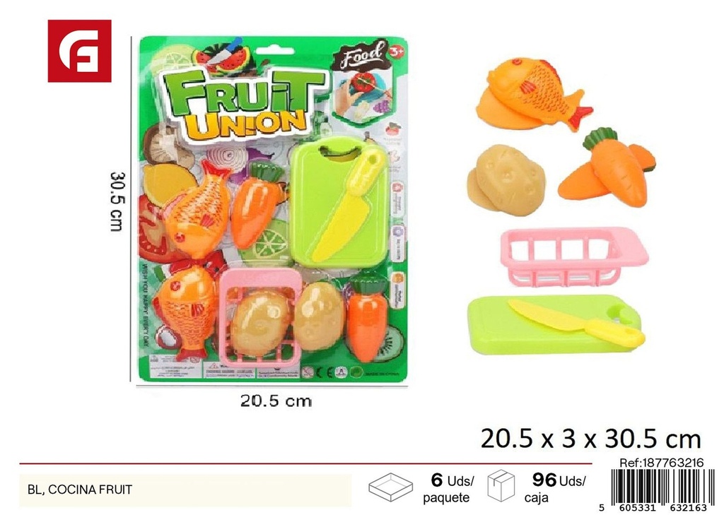 Set de cocina de frutas - Juguetes de cocina