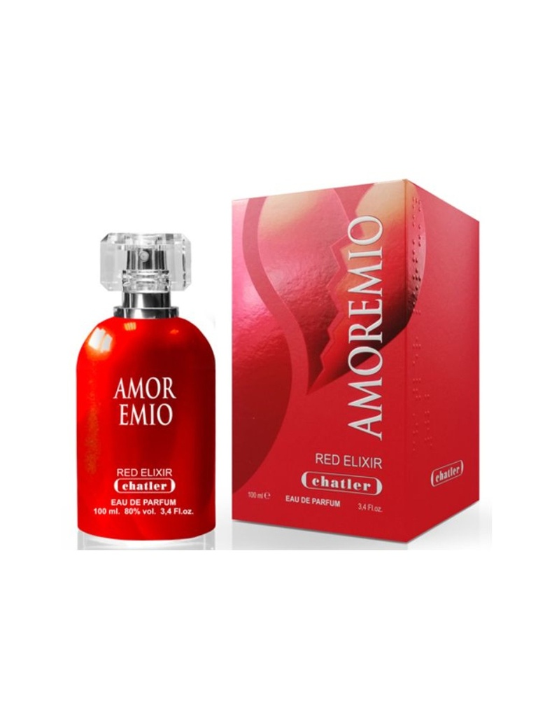 Perfume Amoremio Red Elixir 100 ml - Fragrancias para mujeres