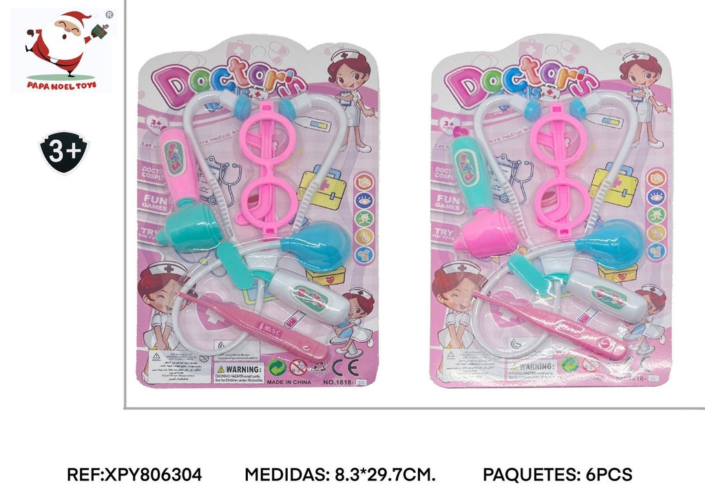 Set de juego de médico - Juguete educativo