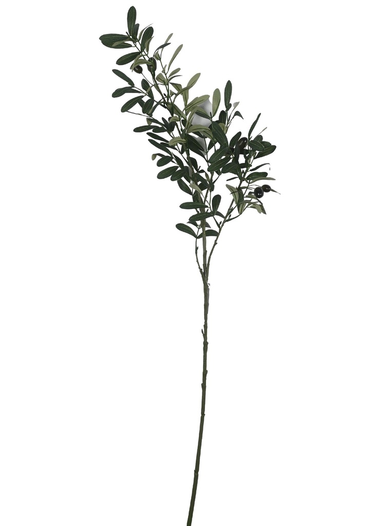 Rama de olivo artificial mariposa - Decoración floral y verde