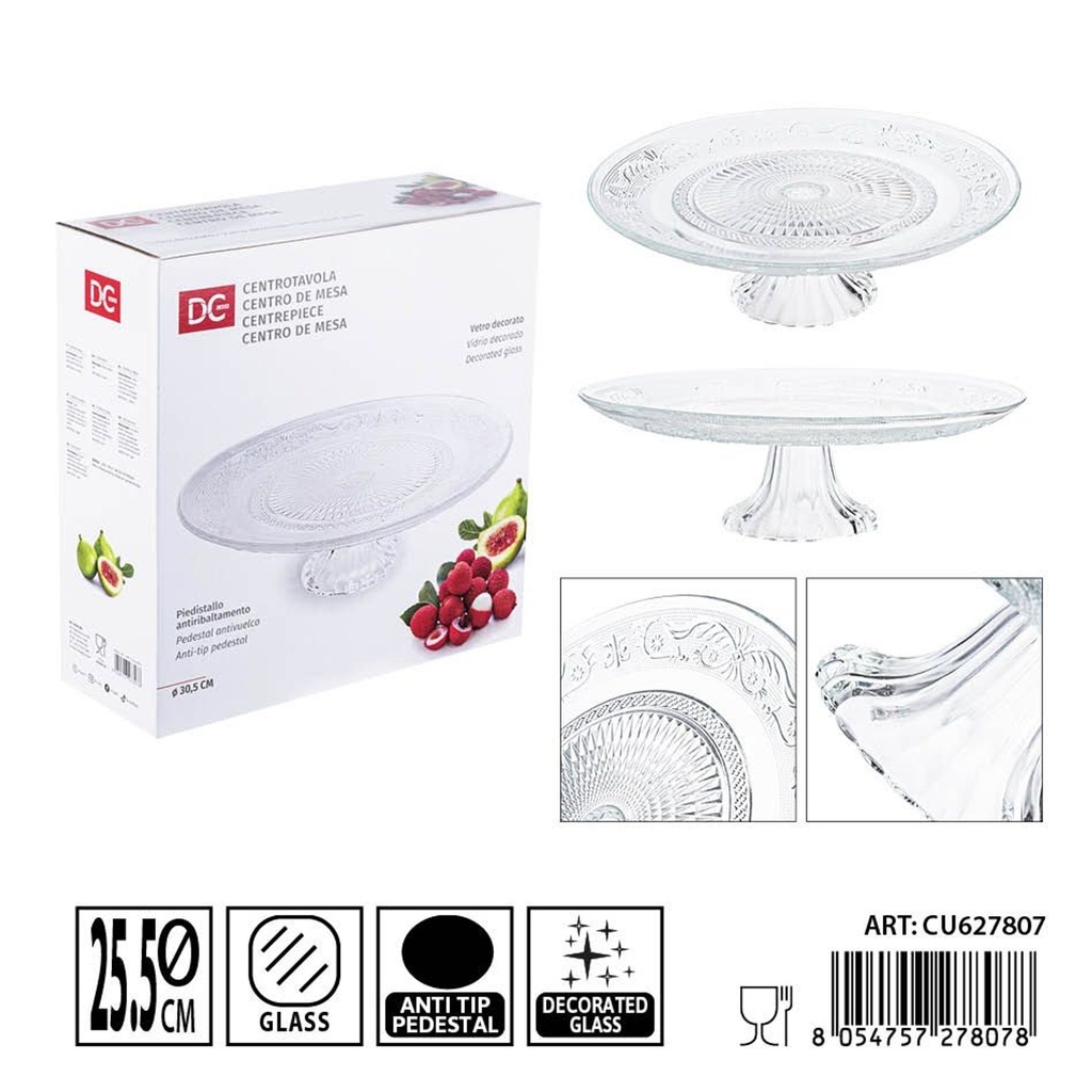 Salpicadero de cristal 25,5x9,5 cm - Accesorios de cocina y bandejas