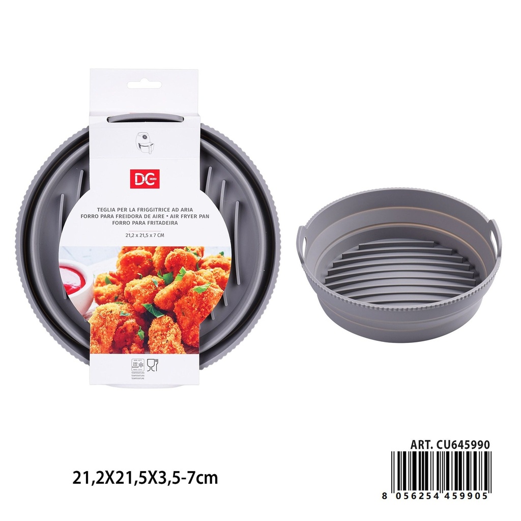 Freidora de silicona 21.2x21.5x7cm - Utensilios de cocina y accesorios